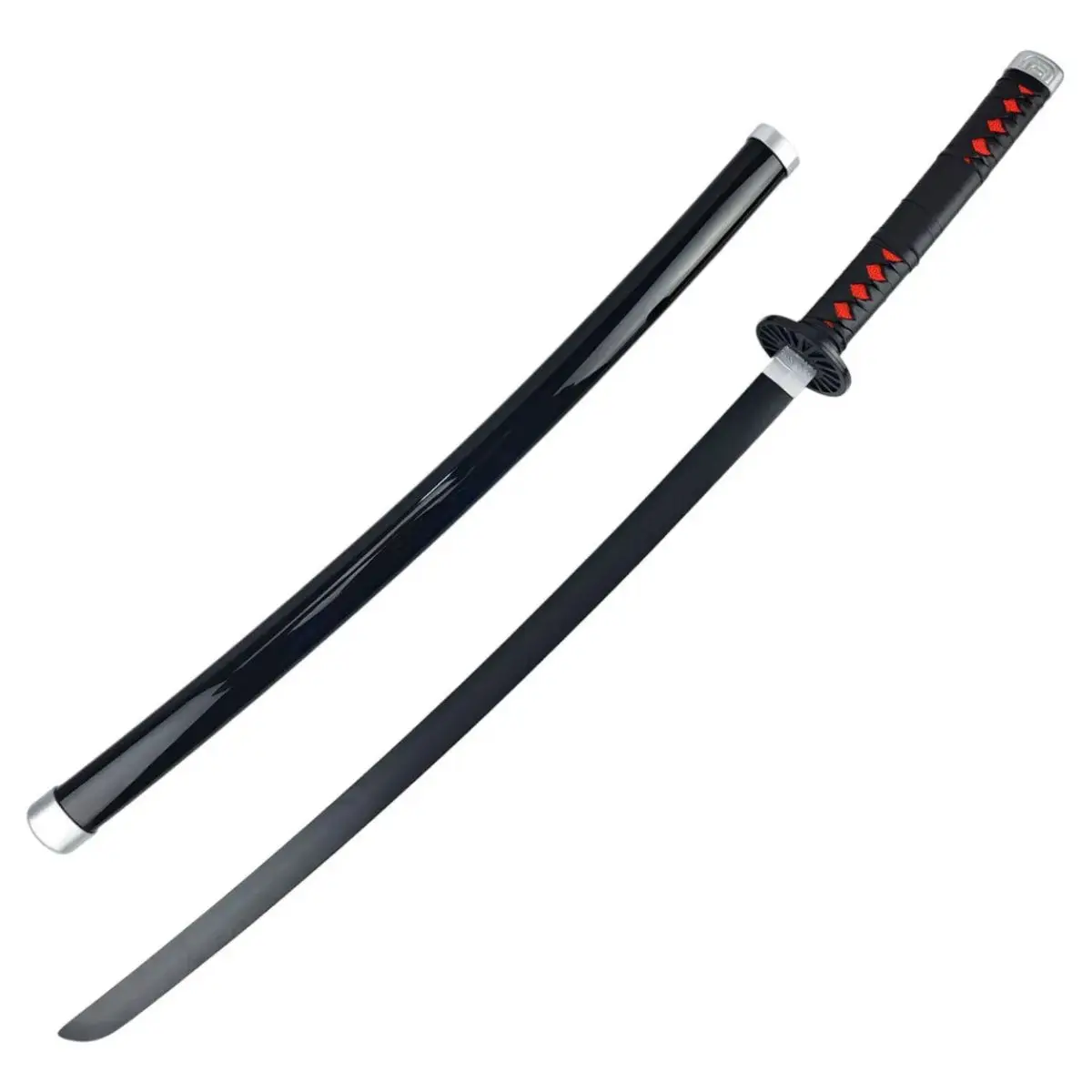 刀剣-榛刀郎-竈門炭治郎-鬼滅の刃-102cm-シースと台座付き-コスプレや装飾用