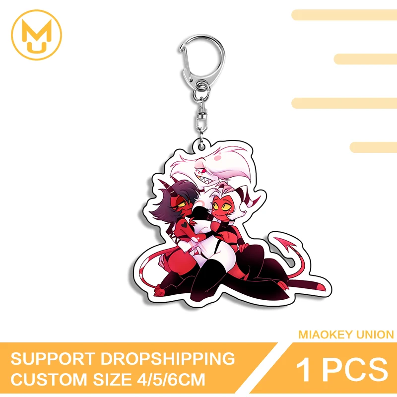 ميلي أنيمي شخصية مسلية مزدوجة الوجهين سلسلة المفاتيح HD نمط شخصية بارعة ديكور الإبداعية شخصية مسلية الدعائم #1