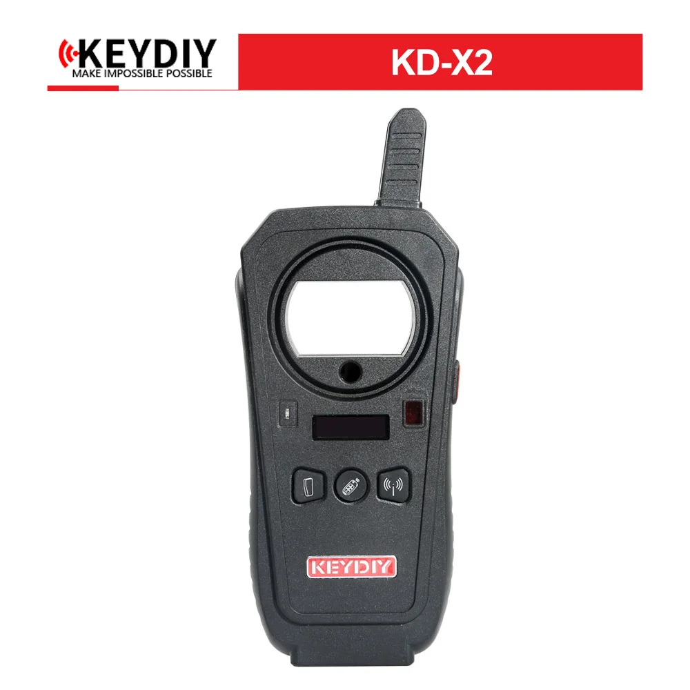 KEYDIY KD-X2 Дистанционный разблокировщик с бесплатной 96-битной функцией транспондера ID48 для копирования английской версии