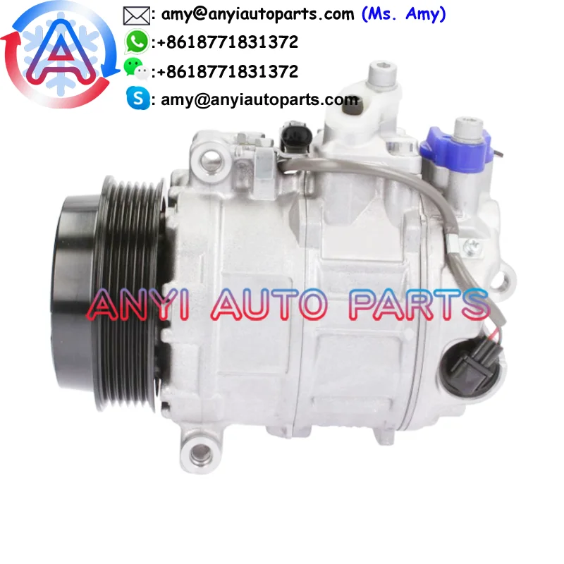 China Factory  COM661 DENSO 7SEU17C 6PK Auto ac compressor for MERCEDES-BENZ S-CLASS Saloon W221/Coupe C216 8FK351114441