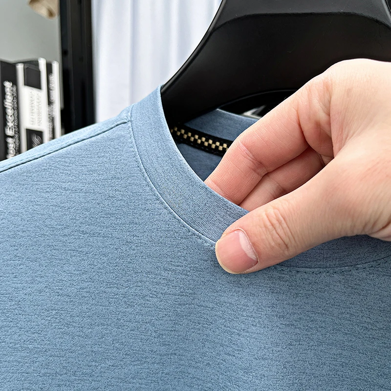 2026 Neues Herren-Basic-Sweatshirt aus Komfortablem, Atmungsaktivem Stoff mit Langen Ärmeln für Herbst und Winter – Detail 21
