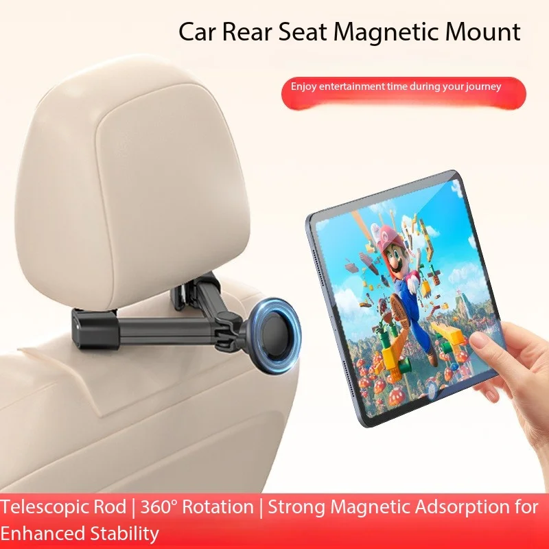 

Headrest Magnetic Support For Tablet Holder For iPad Galaxy Tab Stand Between Seat Phone And Tablet Holder Car Rear Seat Backse
