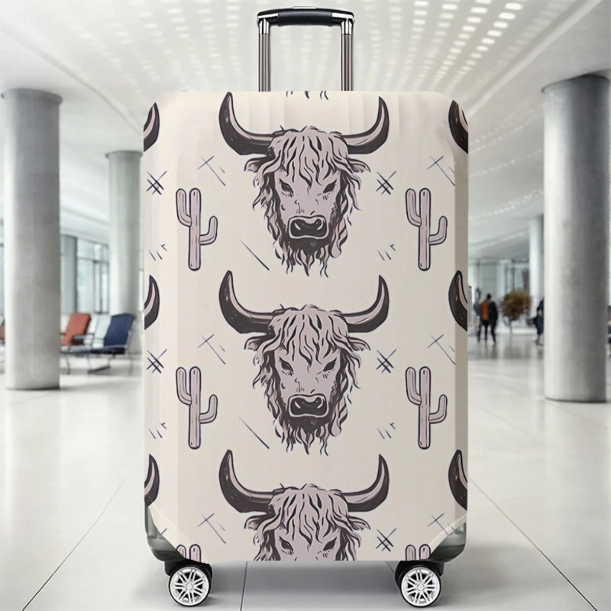 

Защитный чехол для багажа с мультяшным принтом