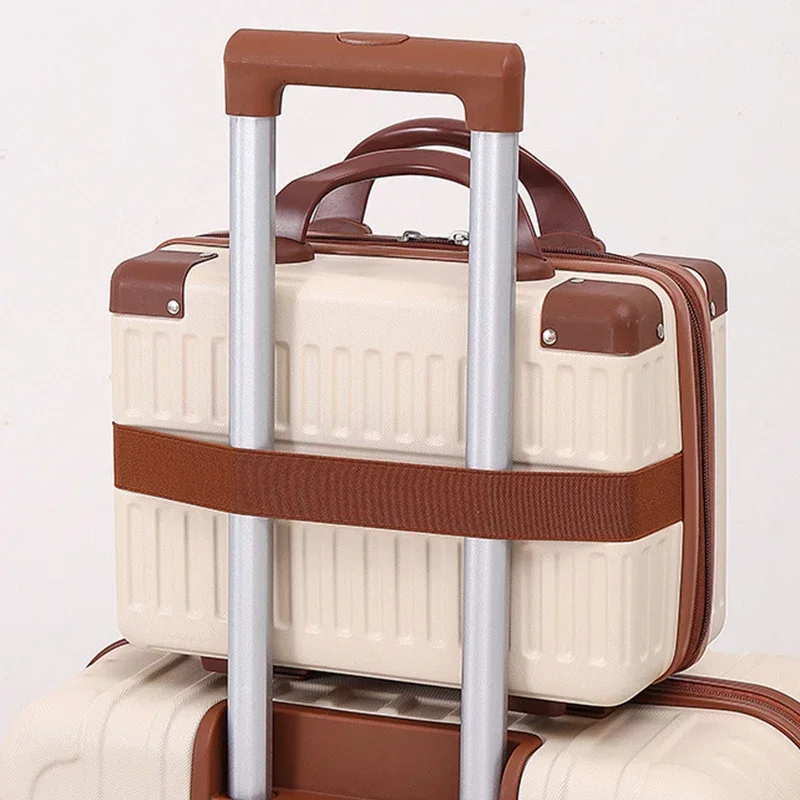 Sunorchid Handgepäck-Koffer Kosmetiktasche Kleiner Kabinen-Reisekoffer Mini-Tragetasche Aufbewahrungsbox Make-up-Koffer Gepäck für Frauen