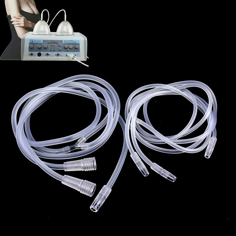 3Port Vacuum Massage Breast Enhancer Cup - Enlargement Lifting Tube Connect for Women's Beauty Care