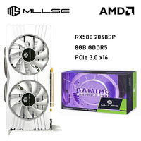 MLLSE AMD Radeon RX 580 8GB Gaming Graphics Card GDDR5 256-bit PCI Express 3.0 x16 8Pin GPU rx 580 Desktops placa de video card