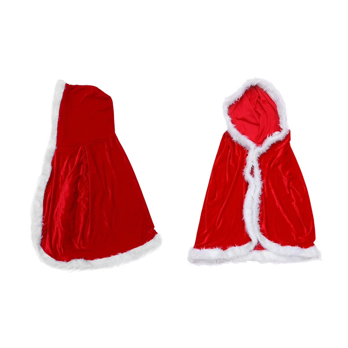 

Clothing Christmas Cloak Women's Robe Reverse Medieval Hooded Cosplay Cape