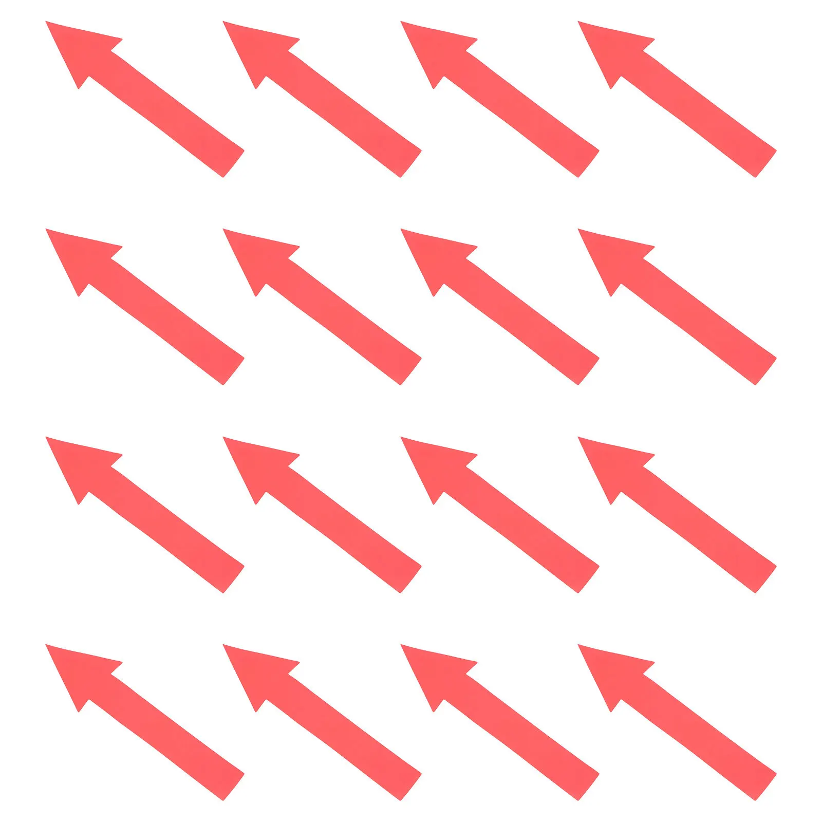 50pcs Arrow Labels Stickers Premium Direction Indicators For Equipment Safety Warning Decals Practical Markers File Folder