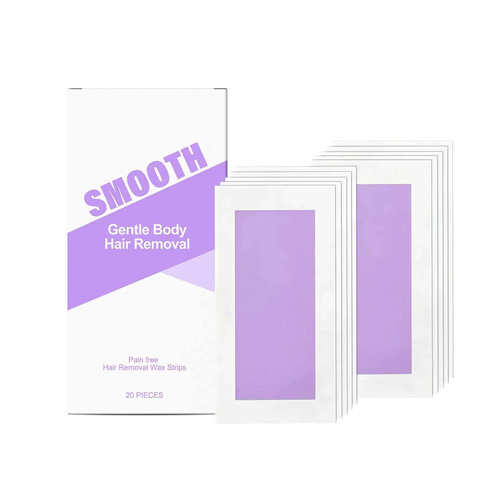 Depilatory Wax Strips Hair Removal Cold Wax Paper Summer Depilation Face Neck Arm Underarm Leg Body Smooth Painless Beauty Tools