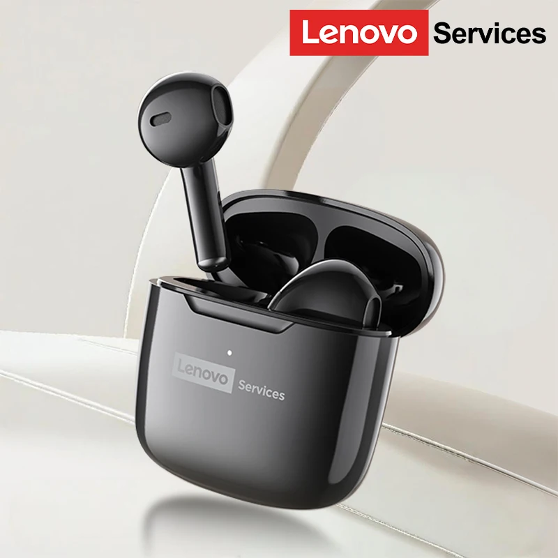 Lenovo LE201 True Wireless Earphones Bluetooth V6.0 Low Latency Gaming Headphones Long Endurance ENC HD Call Earbuds With Mic