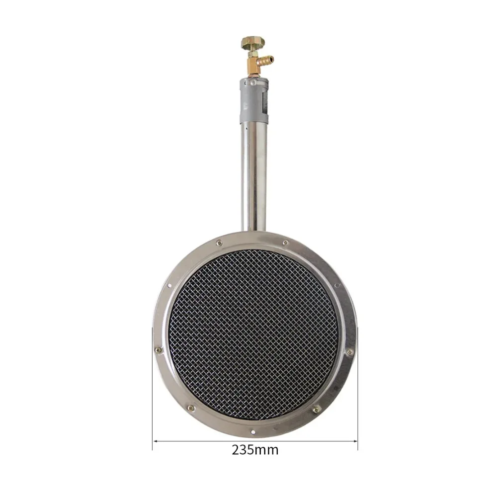 Gas burner, gas burner, infrared burner, round fire, no open flame porcelain plate roast duck burner