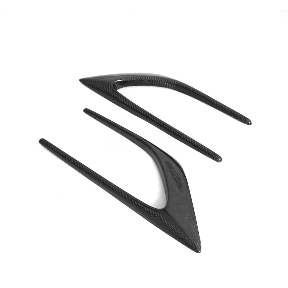 Carbon fiber Material Side Front Bumper Fins Fender For Ferraria California 2015 Auto Car Styling