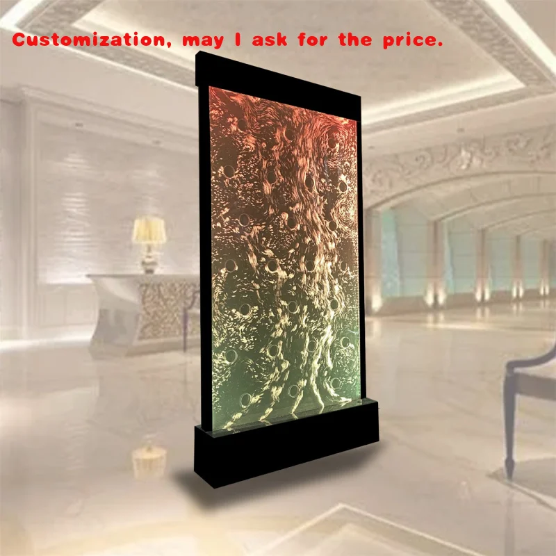 

custom.Popular Home Furniture LED RGB Colors Bubble Panel Wall