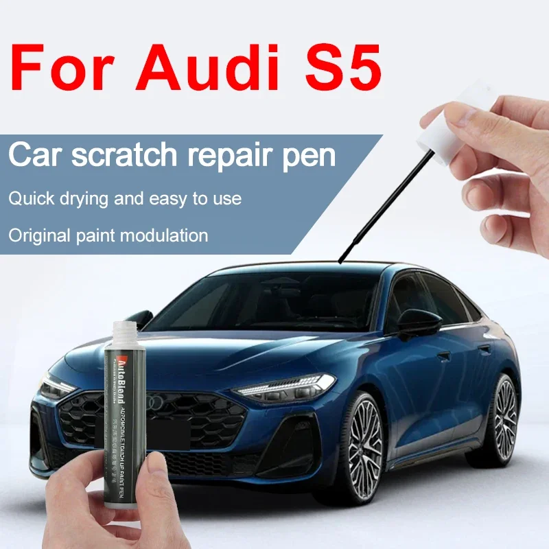 

For Audi S5 Touch-Up Pen Specialized Clear Coat for Paint Repair and Scratch Restoration To Restore Paint Gloss Legend Black
