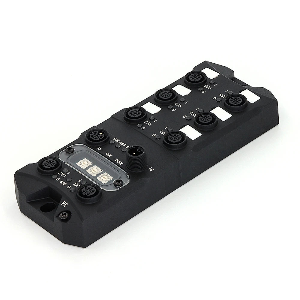 Gateway Module With PROFINET Interface Supports PLCs IP67 18-30VDC RS-485 M12 5 Pin Female Connector RFID Gateway Module