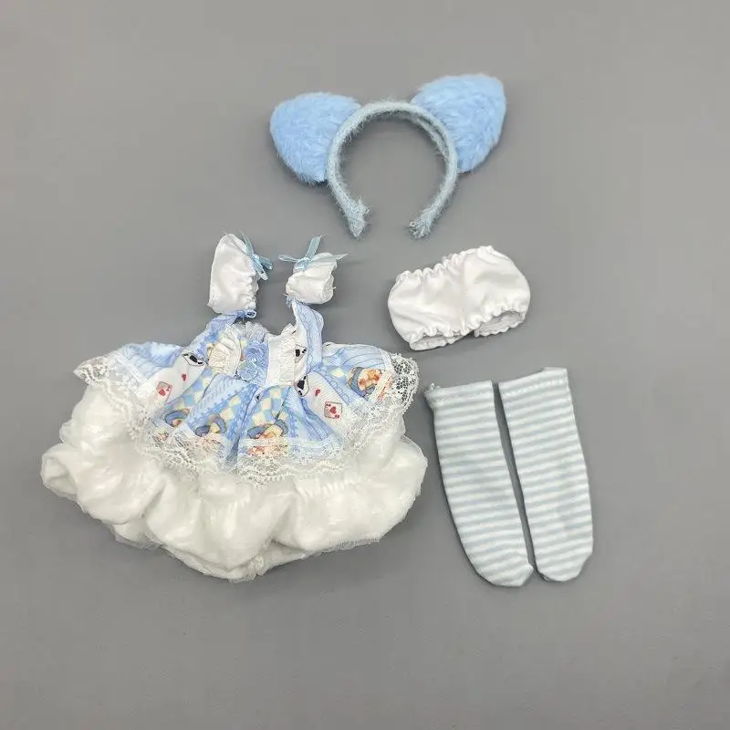 1 Set Multi-Style Options Lolita Skirt Replacement For 1/6 30cm  Doll Clothes Accessories Kit Girl Gifts No Doll