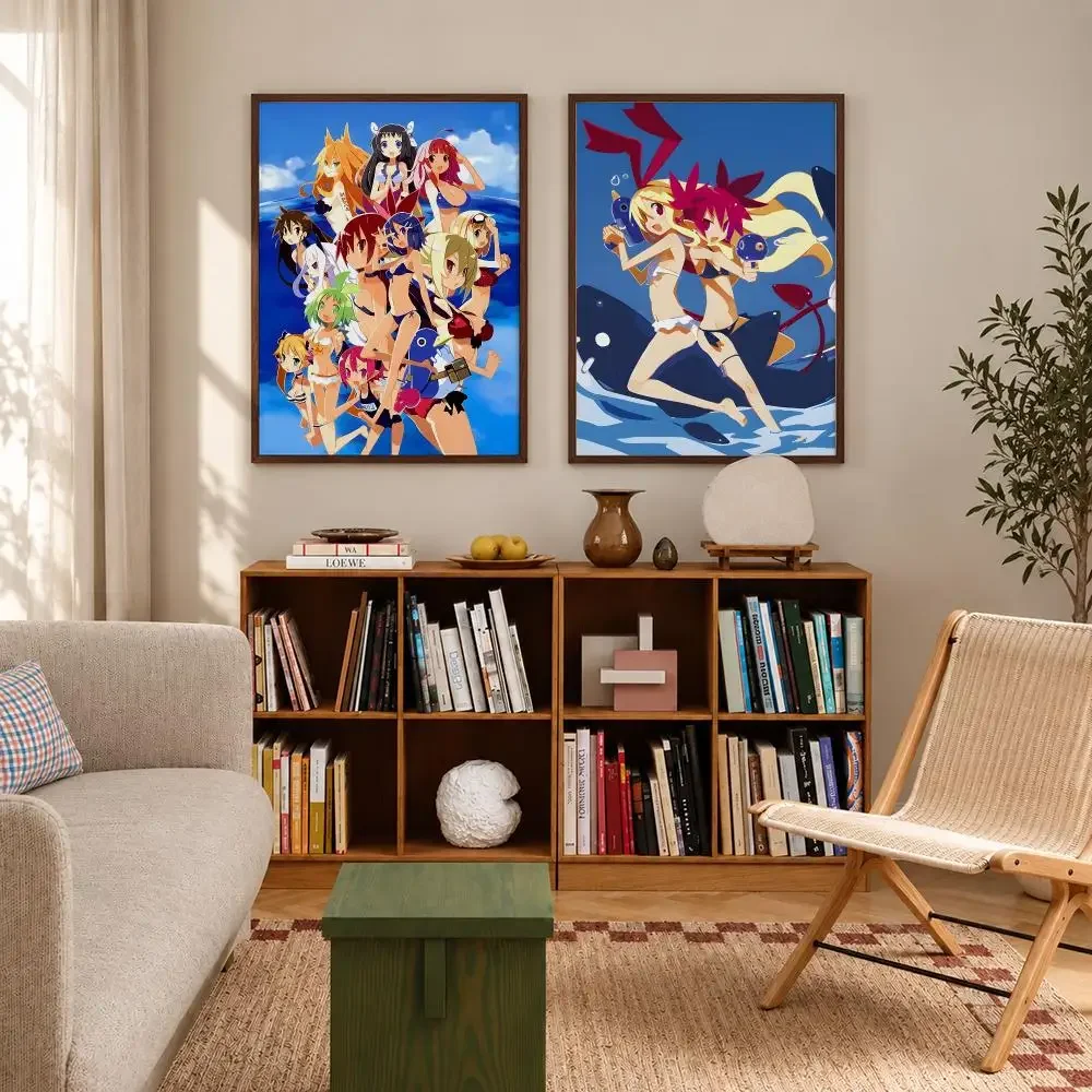Dark Fantasy RPG Game The Witch and the Hundred Knight Poster Self‑Adhesive Waterproof Poster Sticker Coffee Wall Art Home Decor