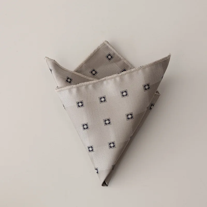 Retro Coffee Beige Orange Pocket Square for Men, Stylish Accessory