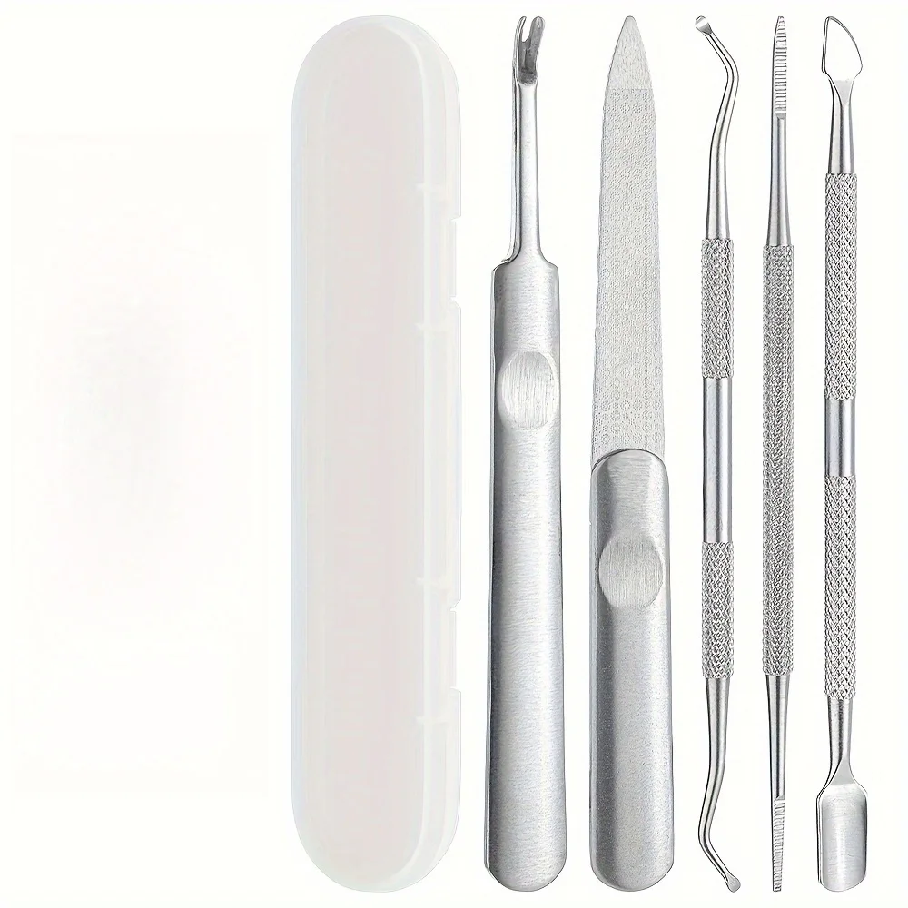 Stainless Steel Foot Care & Manicure Tool Set,with Removal Tools and Nail Care Accessories, Nail Care Tools|Practical Nail Kit