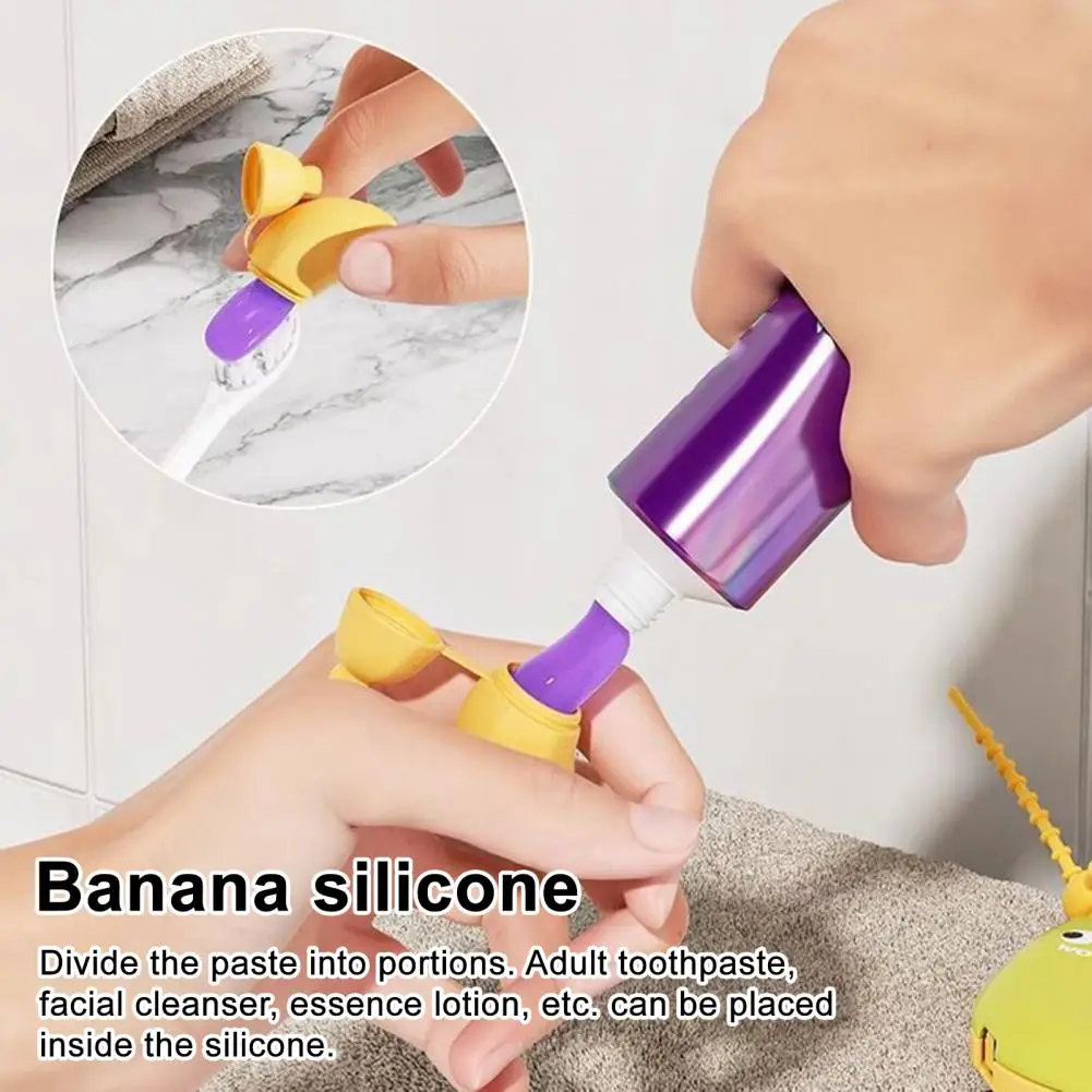 Banana Toothbrush Cover Toothbrush Storage Banana Toothbrush Case Holder Portable Travel Storage Box Waterproof Toothpaste