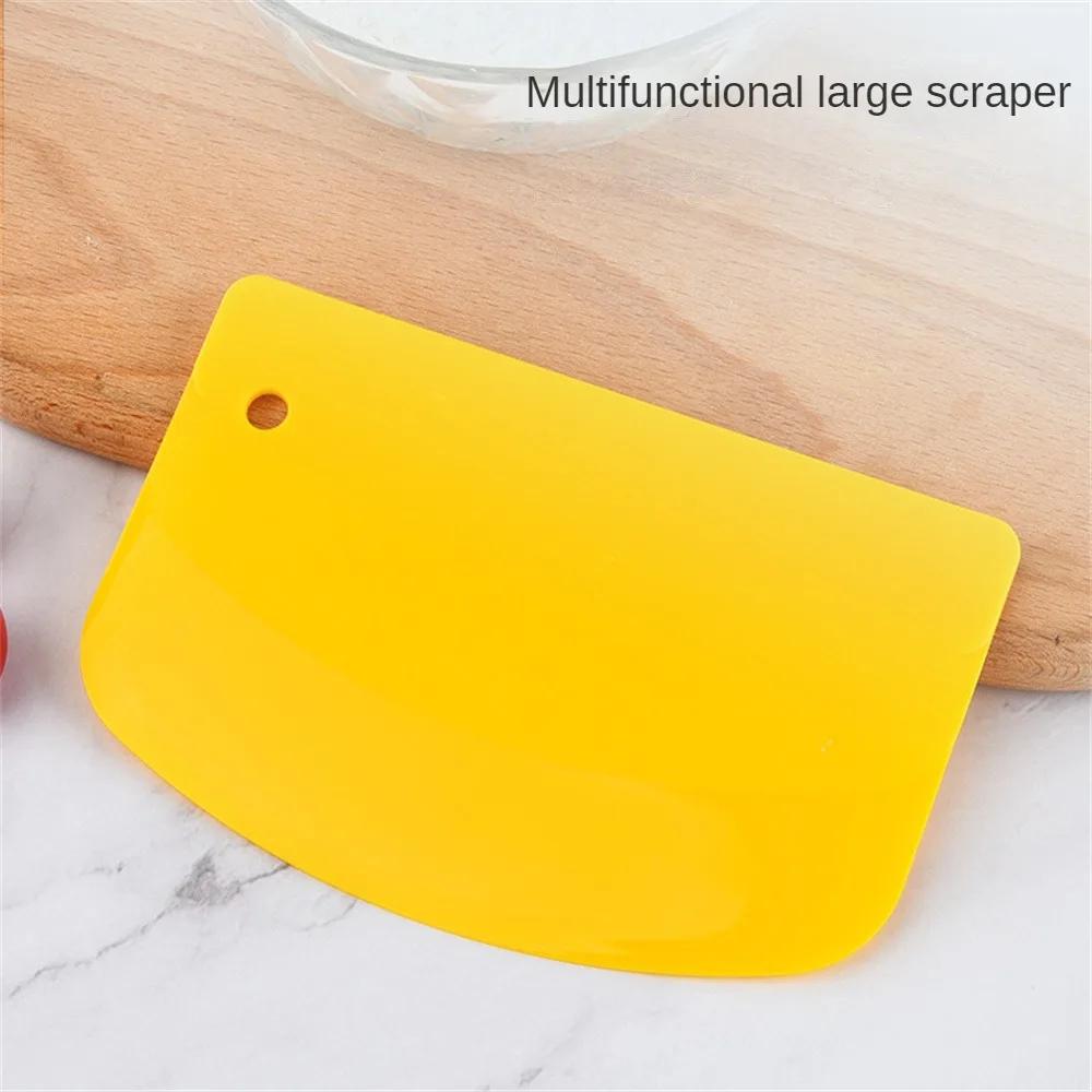 Dough Scraper Multiple Colour Carefully Select Materials Cutting Tool Cake Cream Baking And Pastry Tools Smooth Edge Spatula