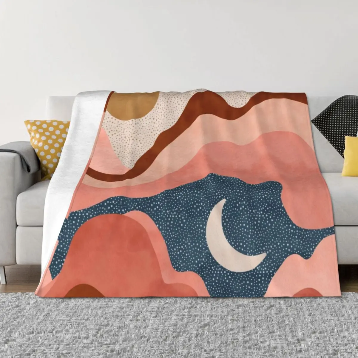 

Night and day Throw Blanket Luxury Thicken Thins Baby Blankets