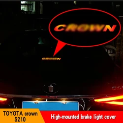 Suitable for 210 series Honda Crown high-position brake light decoration patch automobile interior modification accessories