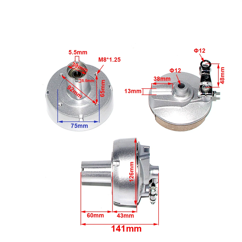 Motorcycle Front Or Rear Brake Drum Brake Shoe Fit For Honda Monkey Z50 Z50A Z50J Mini Trail Monkey Bike Motorbike