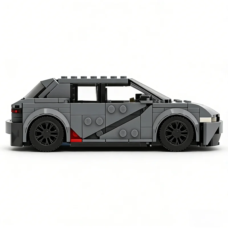 321pcs MOC City Champions Hyundai Ioniq 5 N Model Building Blocks Construction Idea DIY Toy Festival Gifts Brick Education