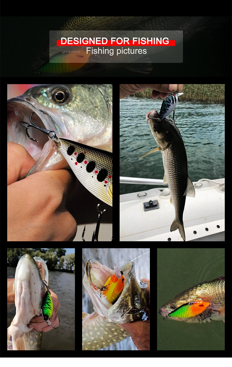 6,8 cm 17,5 g 2019 Harter Angelköder Slient Kurbel Kurbelköder Japan Hechtbarsch Bass Fishing Wobbler Schwimmender künstlicher Köder – Detail 2