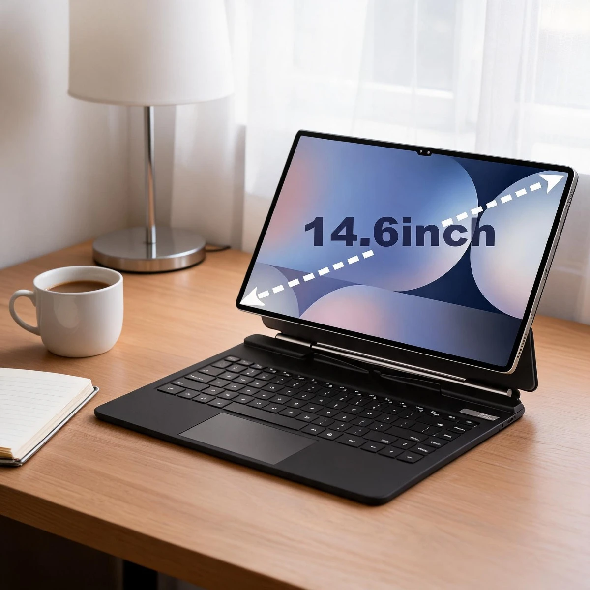 Magic Keyboard Case for Samsung Galaxy Tab S11 Ultra /S10 Ultra 14.6' S9/ S8 Ultra Tablet Smart Bluetooth Backlit Magnetic Cover