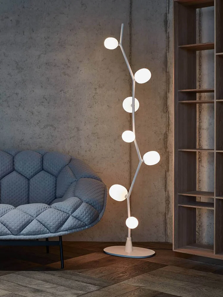Modern Classical Design Spring Ivy Series Floor Lamps Lustre Home Appliance Romantic Led Dimmable Indoor Light For Living Room