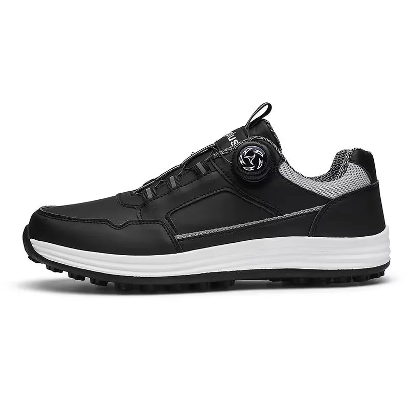 

Classic Brand Golf Shoe For Man Quick Lacing Golf Training Shoe Anti-Slippery Outdoor Sport Shoes Hard-Wearing Gym Shoes For Men