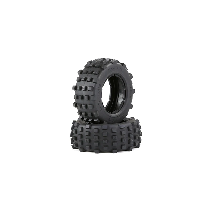 

Off-Road Car Front Tyres Thicken Skin Set Kit For 1/5 HPI ROFUN BAHA ROVAN KM BAHA 5T/5SC/5FT Rc Car Toys Parts