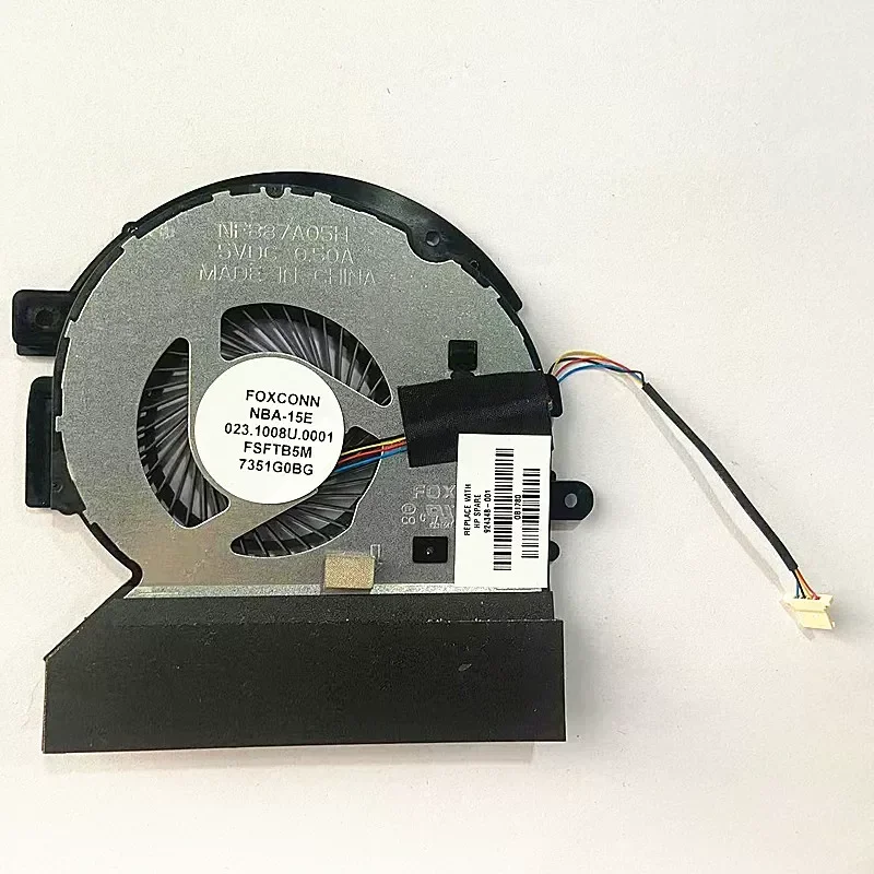 Fan for HP X360 15-BQ TPN-W127 W128 15-BP Original Brand New Compatible Cooling Fan