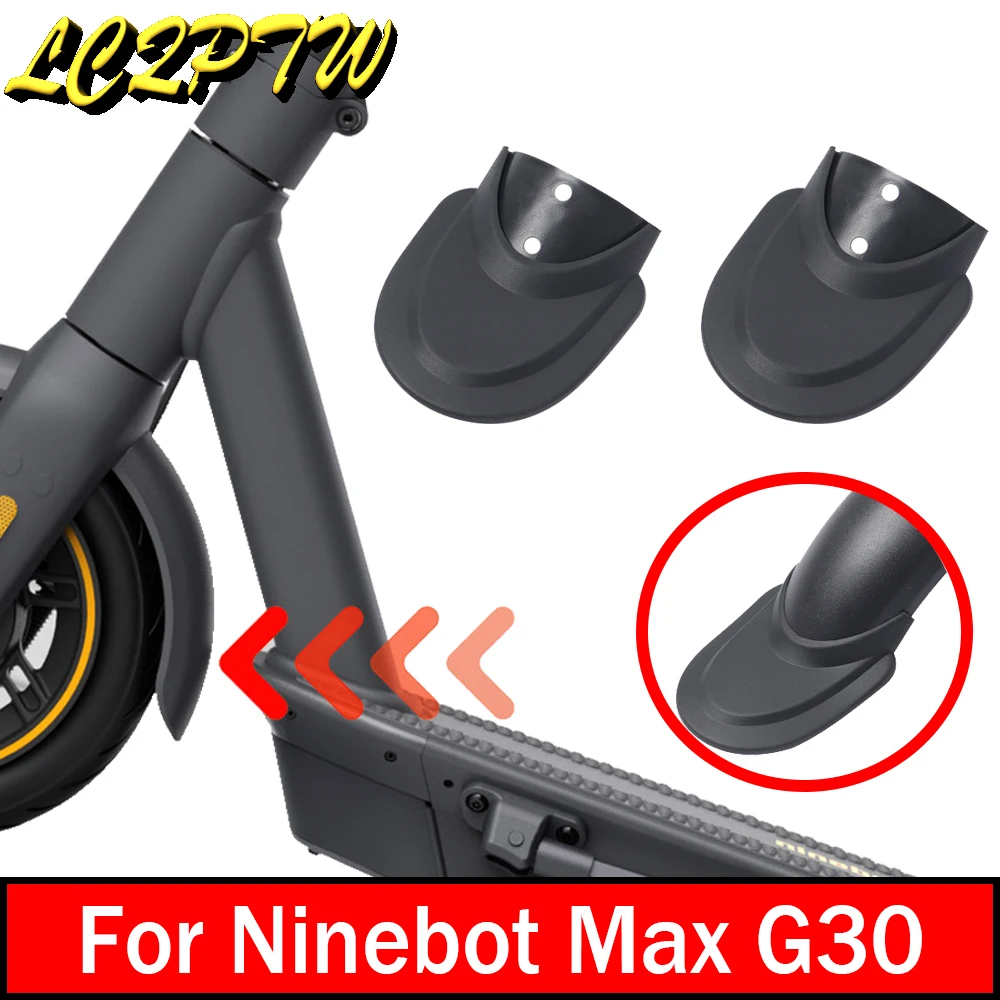 Garde-boue de retenue d\'eau pour scooter électrique Ninebot Max G30 G30D, garde-boue, arrière, avant, boue, queue de poisson, accessoires