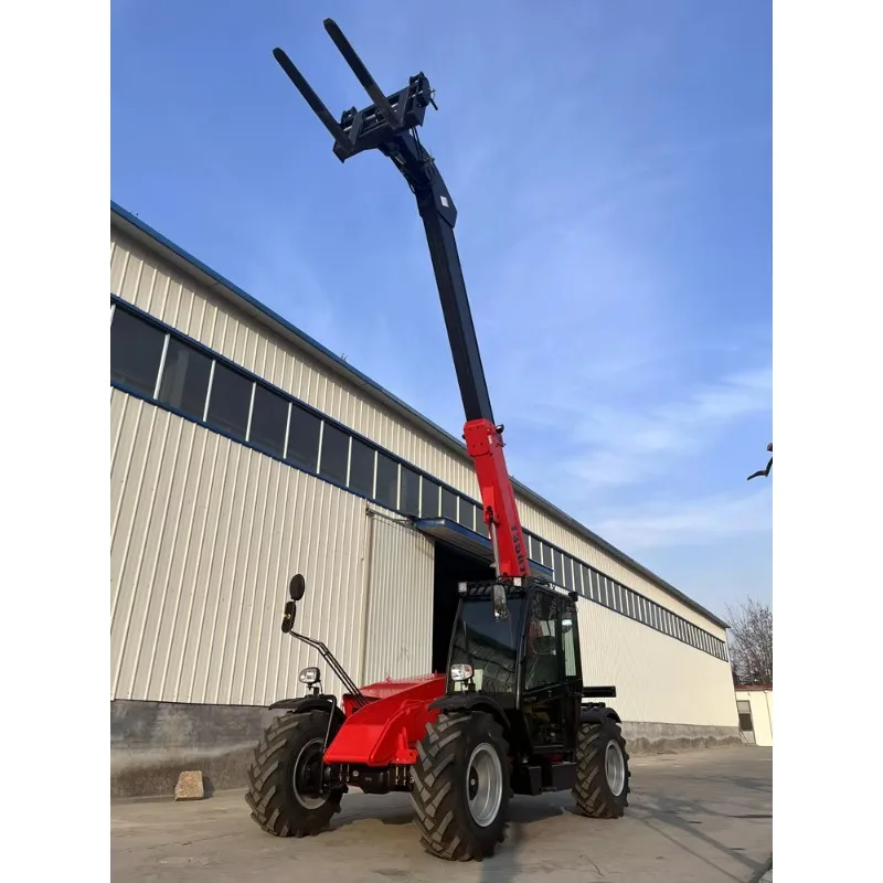 Mini Rotating Telehandlers Telescopic Loader Boom Forklift Tire for Sale Telescopic Handler Forklift