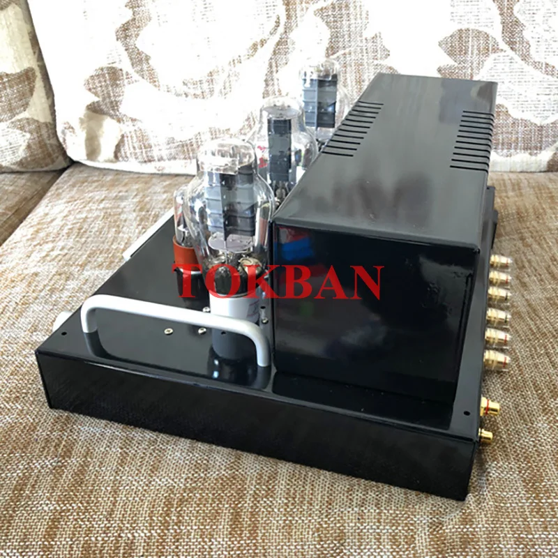 Imagem -04 - Tokban 300b Vacuum Tube Amplificador Kit Faça Você Mesmo Alta Potência Baixa Distorção Voz Doce vu Medidor High-end Amplificador Hifi Áudio 8w x 2