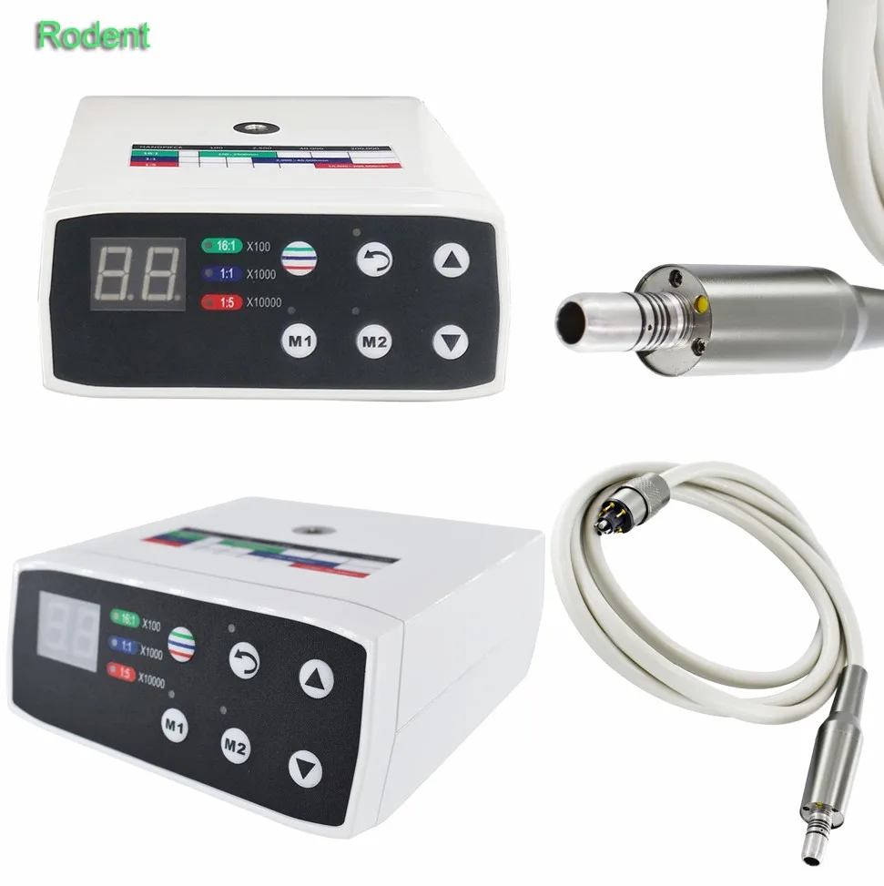 Dental Clinical Brushless LED Micro Motor Work With 1:5 1:1 16:1 Contra Angle Dentist Low Speed Handpiece