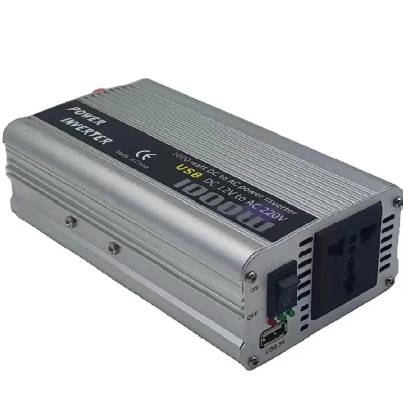 

Factory Provide High Frequency Vehicle 1000w DC to AC 12v 24v 110V 220v Modified Sine Wave Car Power Inverter