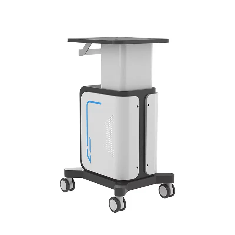 Pure White Black Beauty Spa Salon Equipment Shell Hardware Ironware Metal Trolley Carts with Drawers