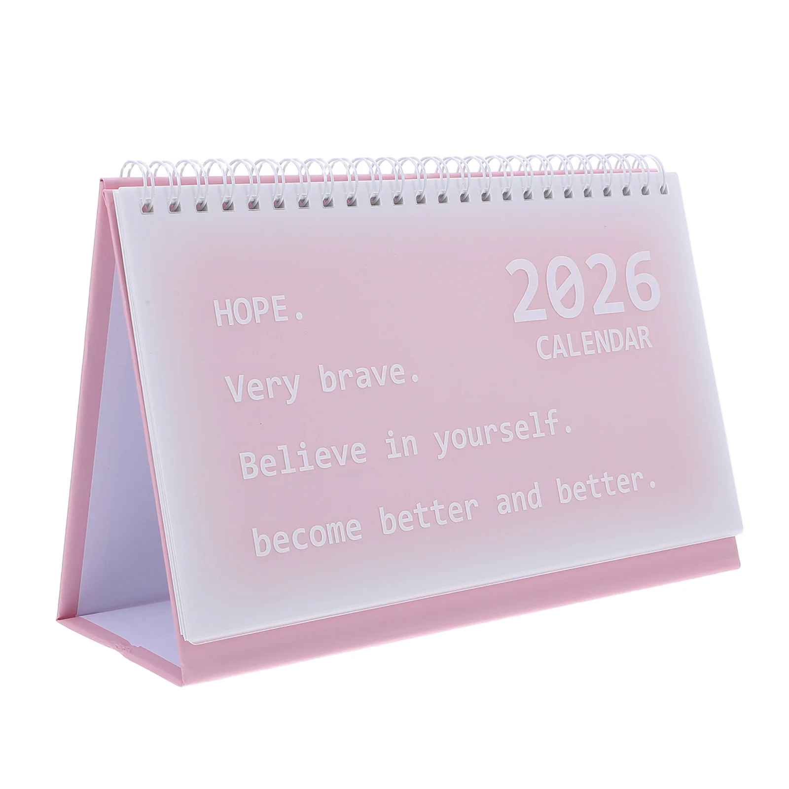 

Stylish Spiral Desk Calendar 2026 Clear Layout Good Paper Quality Versatile Usage for Home Office School Desk Calendar