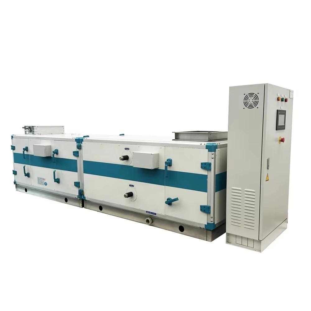 OEM AHU From China Energy Recovery HVAC System for Green Buildings Floor Standing Core Motor Pump Components Heating Cooling