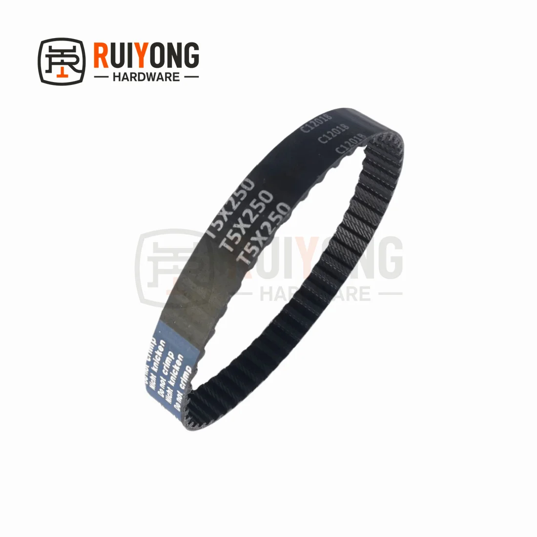 T5 High Torque Rubber Timing Belt, Width 10/15/20/25mm, Model Number T5x135 T5x150 T5x165 T5x180 T5x185 T5x190 T5x200 T5x300