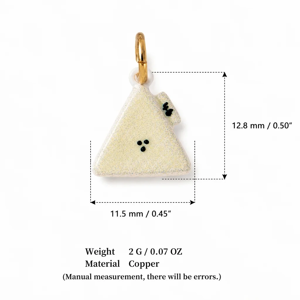 Modische Süße Niedliche Personalisierte Stern-Wolken-Muschel-Kuchen DIY Anhänger Charms für Schmuck – Detail 5
