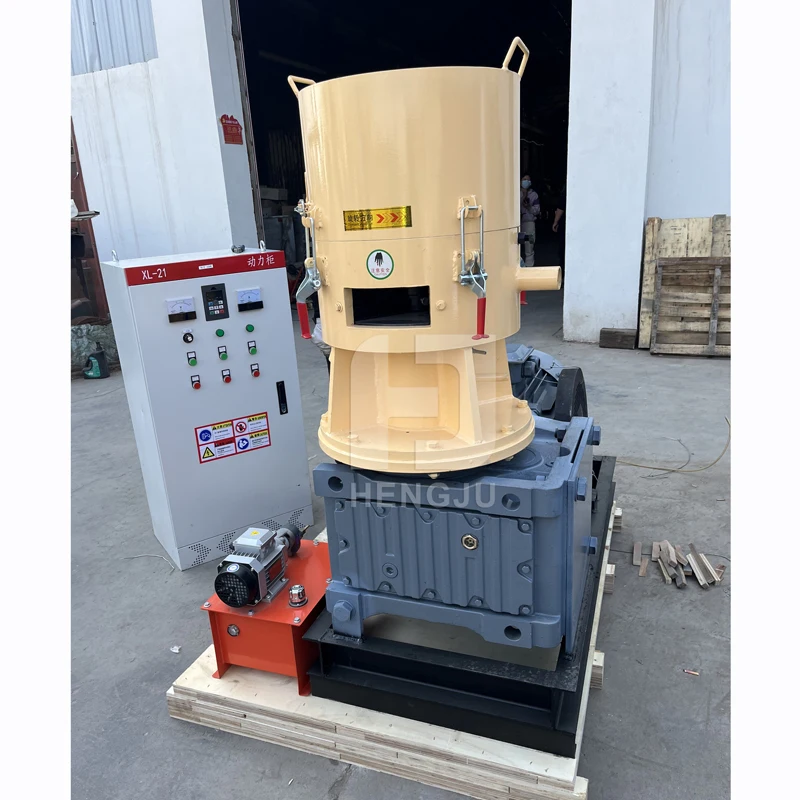 Precio de fábrica, troquel plano pequeño, máquina de pellets de aserrín de madera, fresas de pellets de madera de 200-1000 KG/H para paja de arroz