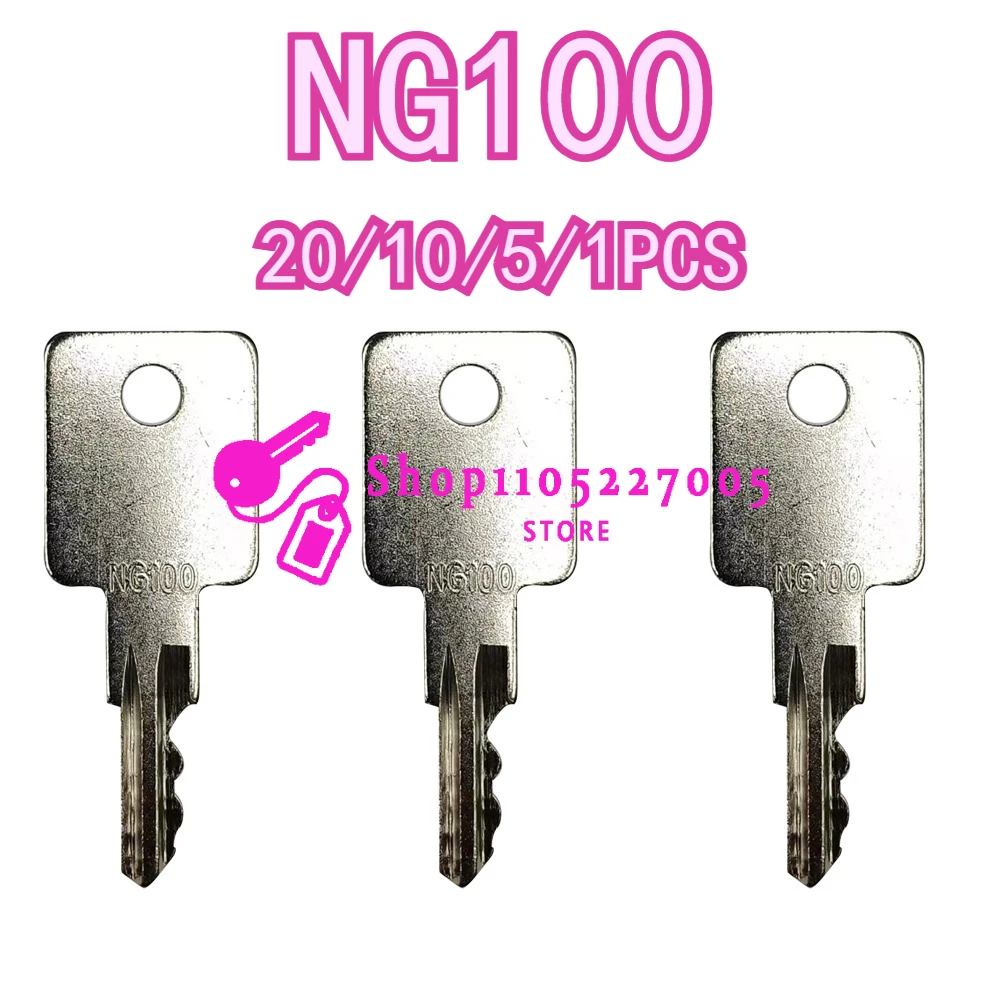 

20/10/5/1 шт. новые ключи NG100 для Broderson Bart-Mill Raygo Huber Vermeer Arrow, запуск зажигания, переключатель стартера