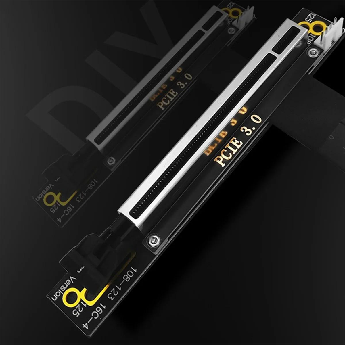 Nvme-pcie x16アダプターケーブル,m.2-mkey-16x延長,インターフェース外部グラフィックカード,30cm