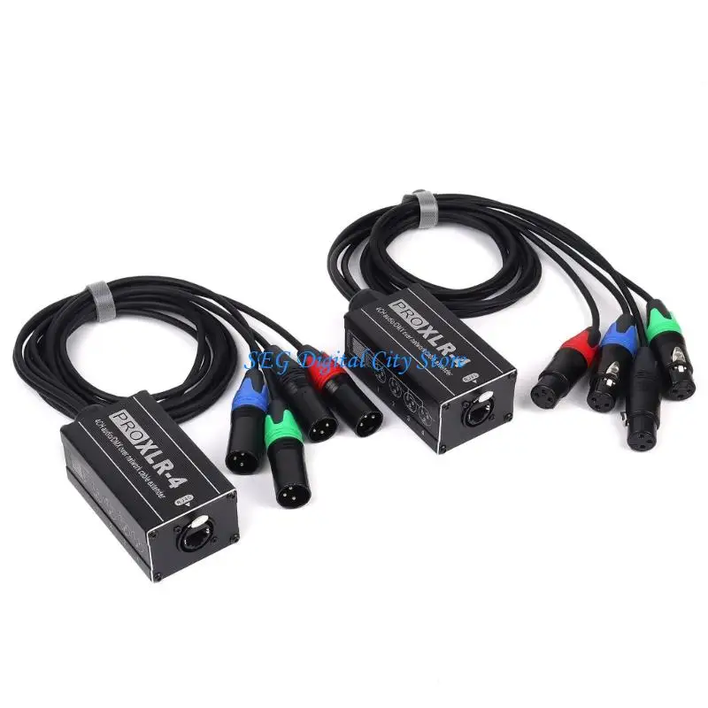 u75b-rj45-に-4-チャンネル-xlr-サウンド-3pin-スプリッタケーブルネットワーク拡張ステージスタジオ録音コネクタアクセサリー