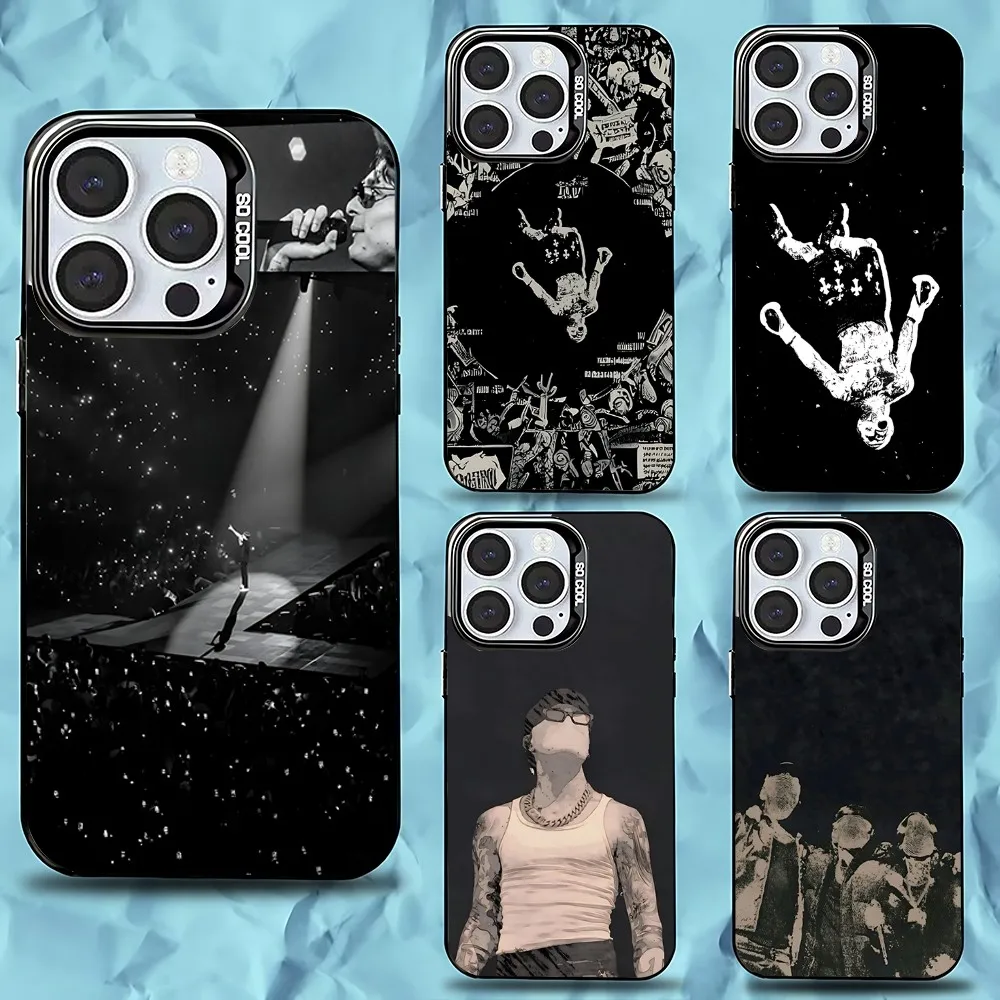 

Gervonta Peso Pluma Phone Case For iPhone 16,15,14,13,12,11,Pro,Max,Plus,Mini,XS,SE Anti Fall Black Matte Hard Bumper